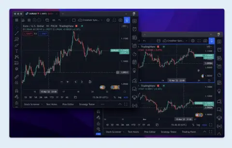 TradingView桌面应用免费版新增多显示器支持