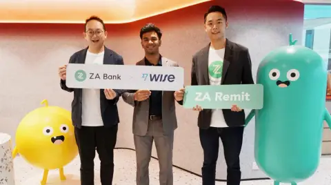 ZA Bank 联手 Wise 推出低成本国际汇款，成香港首家无汇率加价银行