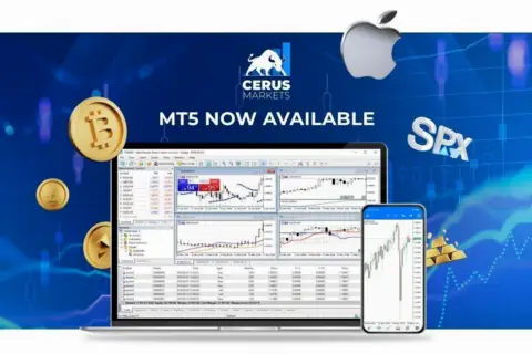 Cerus Markets 推出 MT5 交易平台，强化加密货币与传统市场融合