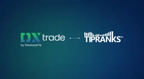 TipRanks 与 DXtrade 合作，将股票研究整合至交易平台