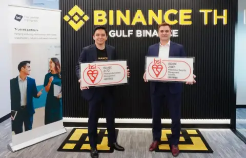 Binance TH 获 ISO 27001 与 ISO 27701 认证，强化信息安全与隐私管理