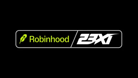 Robinhood赞助23XI Racing车队，正式进军NASCAR赛车领域