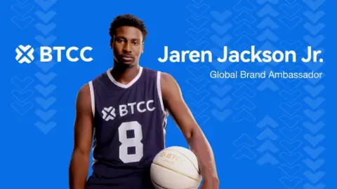 BTCC 签约 NBA 球星 Jaren Jackson Jr. 担任全球品牌大使