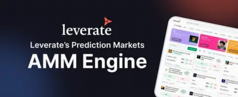 Leverate推出混合AMM引擎：LMSR定价+CLOB执行 白标预测市场平台解决流动性难题