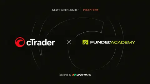 Funded Academy 与 cTrader 达成合作，引入 AI 交易与 Traders First™ 理念