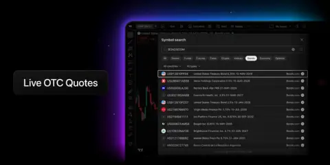 TradingView 接入 Bonds.com 实时买卖报价,拓展全球固定收益数据版图
