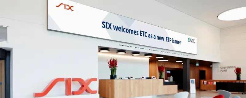 SIX 迎来 ETC Group 成为新 ETP 发行商，比特币 ETP 正式上市