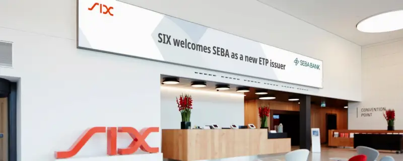 SIX 迎来 SEBA Bank 成为新 ETP 发行商，加密产品增至 79 只