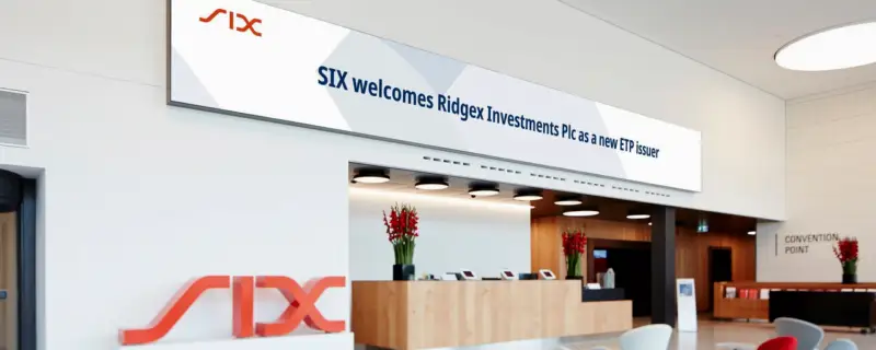 Ridgex Investments 在 SIX 上市四只贵金属 ETP