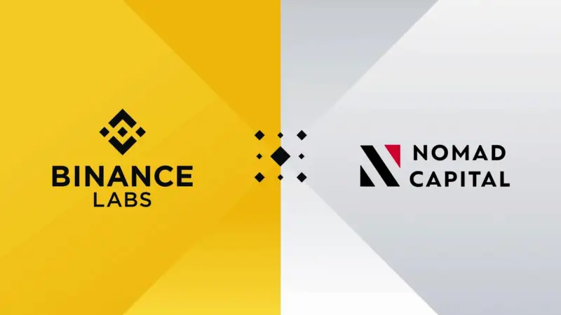 Binance投资新成立加密风投基金Nomad Capital