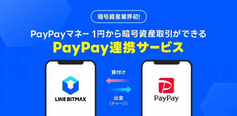 PayPay与LINE BITMAX合作推出新服务，支持PayPay Money购买虚拟资产