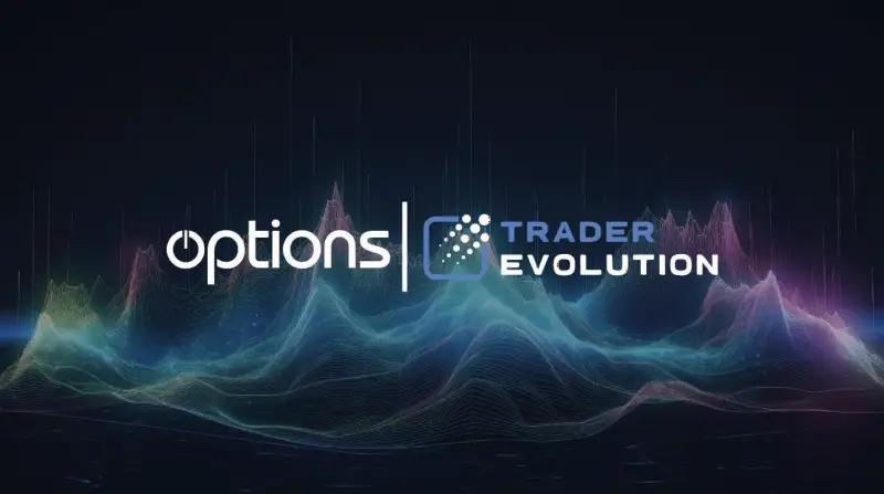 Options与Trader Evolution达成合作，提供定制API连接与多资产市场数据