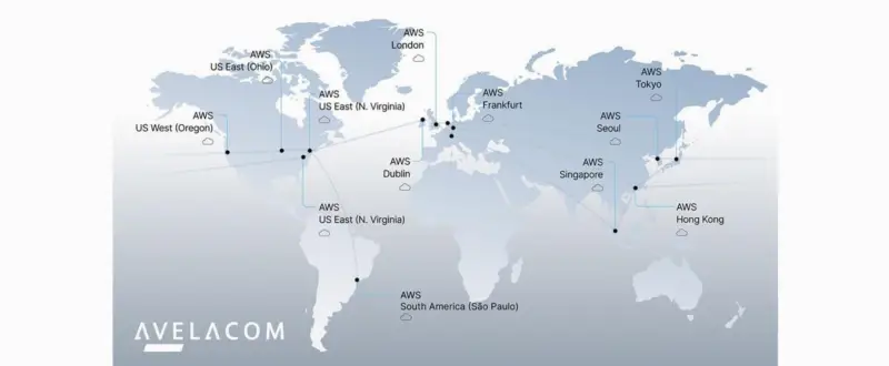 Avelacom 新增 AWS 圣保罗直连，助力巴西 B3 交易所加密交易