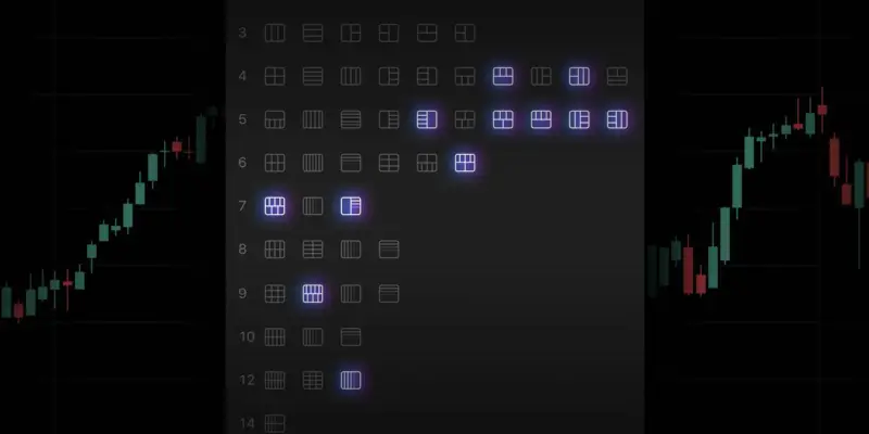 TradingView 升级 Supercharts,新增 12 种图表布局