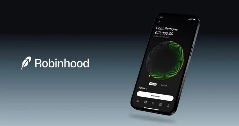 Robinhood UK推出股票与股份ISA，零平台费加2%现金奖励