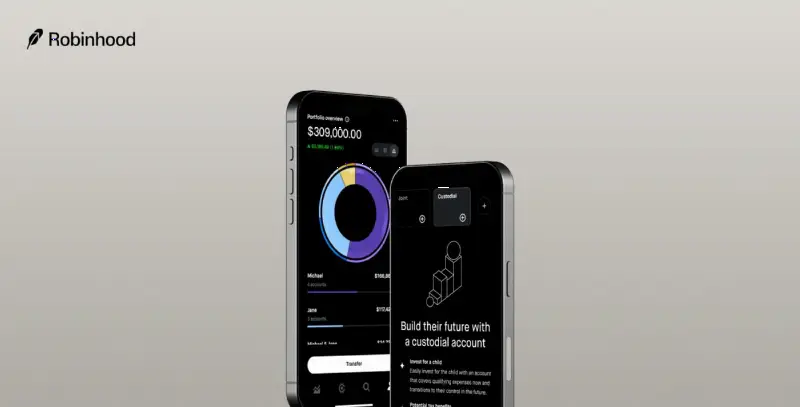Robinhood推出Platinum信用卡、信托与托管账户，并升级Robinhood Strategies