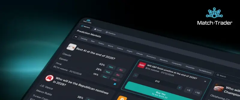 Match-Trader 拓展预测市场业务，助力经纪商把握快速增长趋势