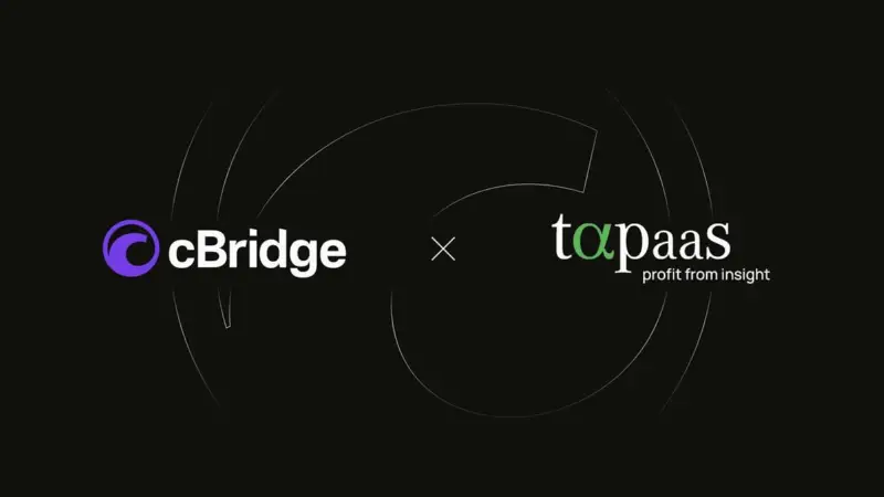 cBridge 与 Tapaas 达成合作，为经纪商提供实时风险情报