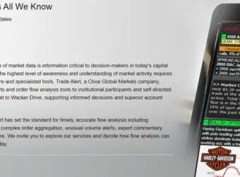 Cboe收购实时警报公司Trade Alert,强化信息解决方案