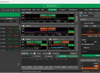 cTrader Desktop 3.8 Beta 版发布，新增绘图锁定、隐藏账户及8个指标