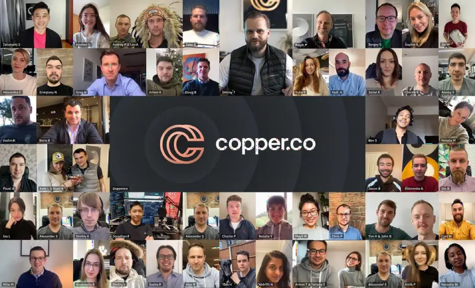 机构级加密基础设施公司Copper.co完成5000万美元B轮融资