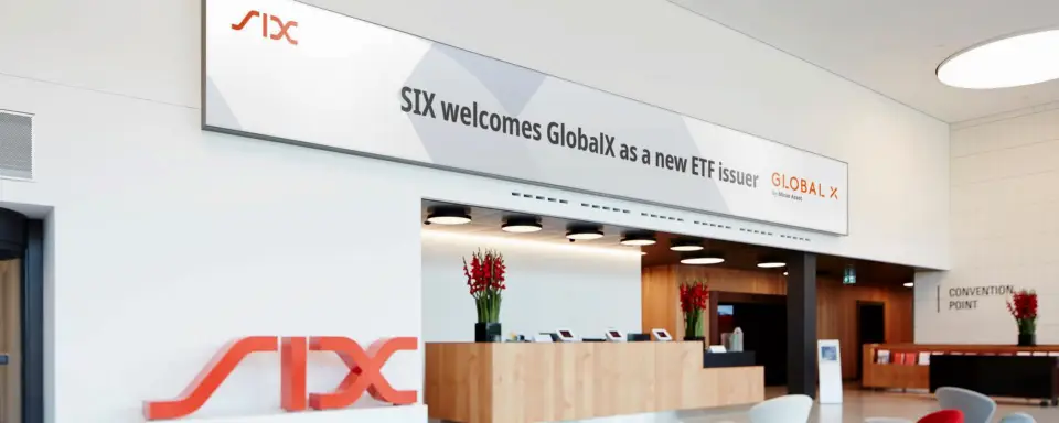 SIX 迎来 Global X 成为新 ETF 发行商，主题 ETF 交易额上半年增长 44.7%