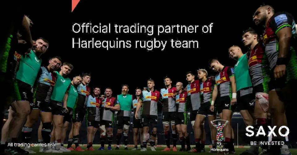 盛宝银行赞助Harlequins橄榄球队，成为官方交易合作伙伴