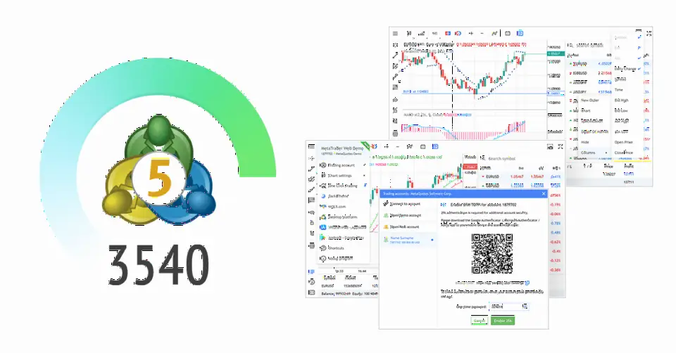 MetaTrader 5 平台 build 3540 更新：增强市场报价与双重认证