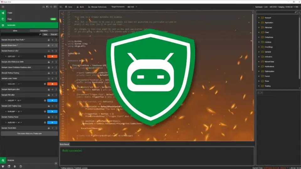 cTrader Desktop 4.6 发布：cBots 容错与自动化 API 增强