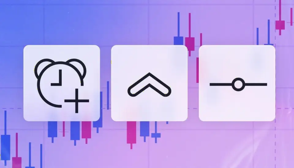 TradingView 新增快捷键，可快速下单、创建警报和价格线