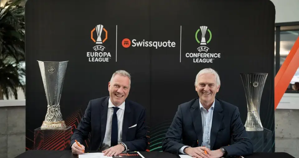 Swissquote扩大UEFA赞助 再续三个赛季