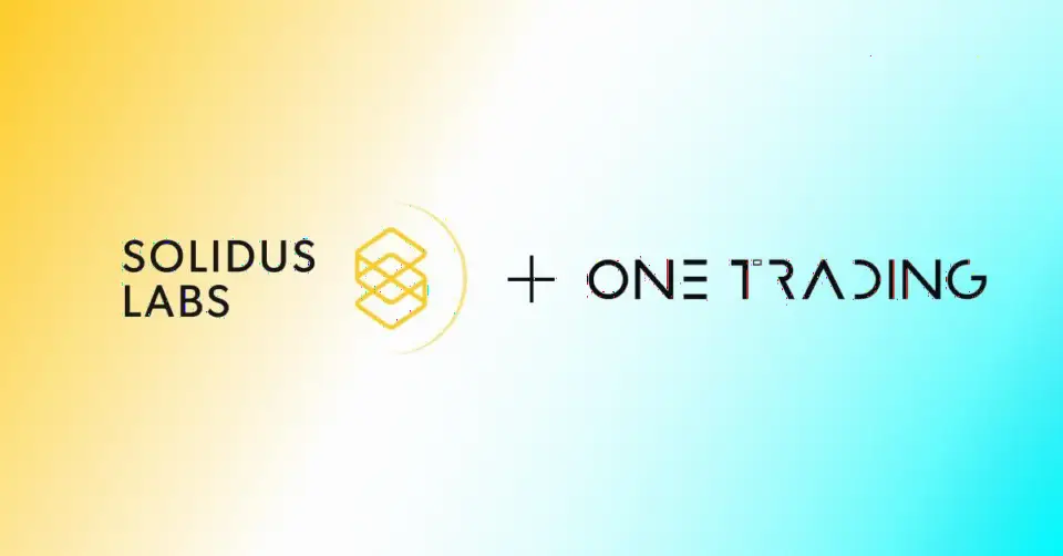 One Trading 联手 Solidus Labs 强化合规与安全，备战 MiCAR