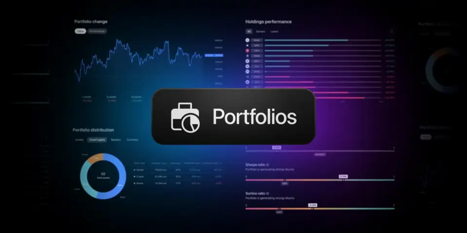 TradingView 推出投资组合功能，将真实交易活动引入平台