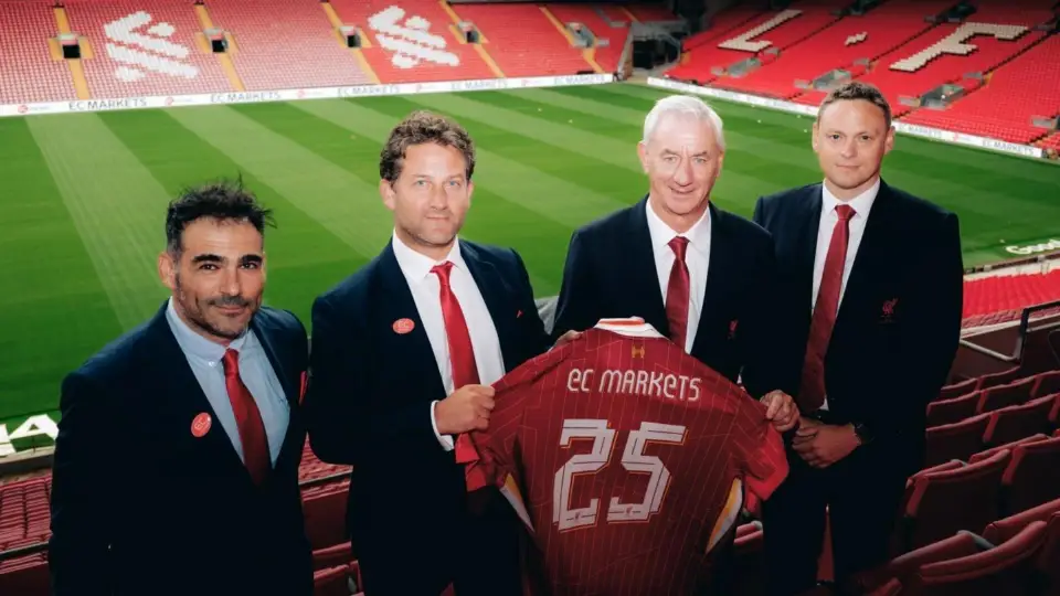 EC Markets 成为利物浦足球俱乐部官方全球合作伙伴