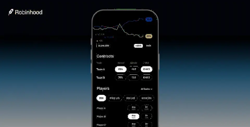 Robinhood 预测市场新增串关与球员合约，并推出新一代 Cortex AI