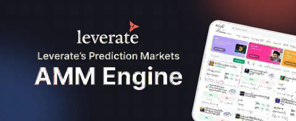 Leverate推出混合AMM引擎:LMSR定价+CLOB执行 白标预测市场平台解决流动性难题
