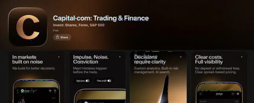 Capital.com全新升级品牌与App 以AI助手和交易分析助力用户更好决策