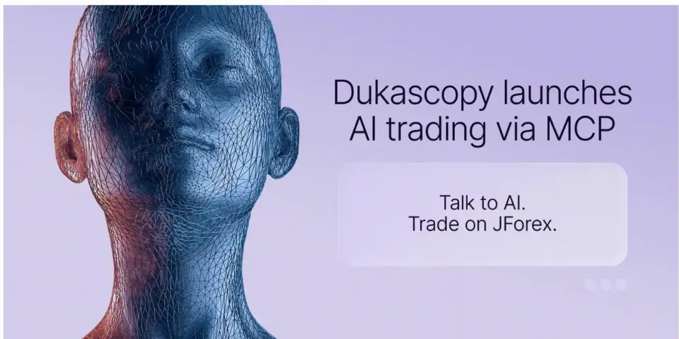 Dukascopy Bank 推出AI聊天助手交易，成首批瑞士银行之一
