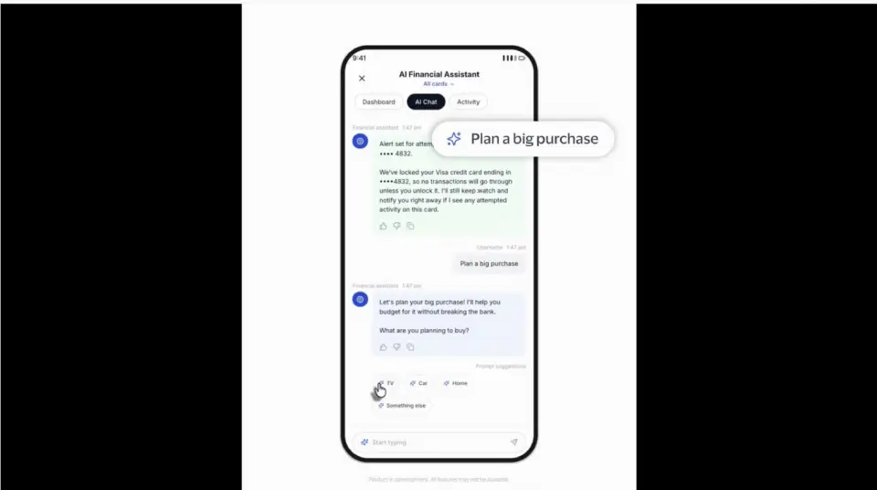 Visa推出AI金融助手，助力银行打造AI驱动金融应用
