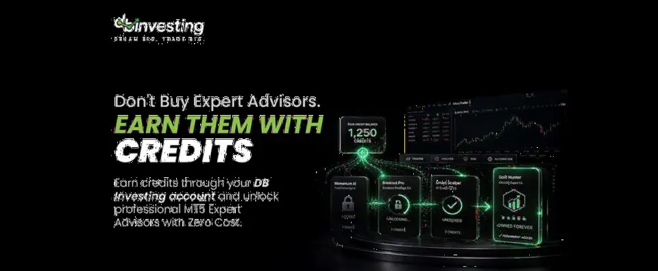 DB Investing 推出 EA Algo Marketplace，49 款 MT5 智能交易系统可用积分解锁