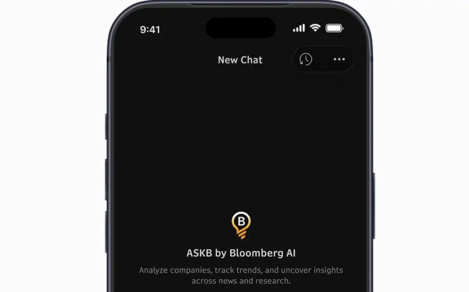 Bloomberg 将 ASKB 对话式 AI 扩展至移动端,实现跨设备无缝体验